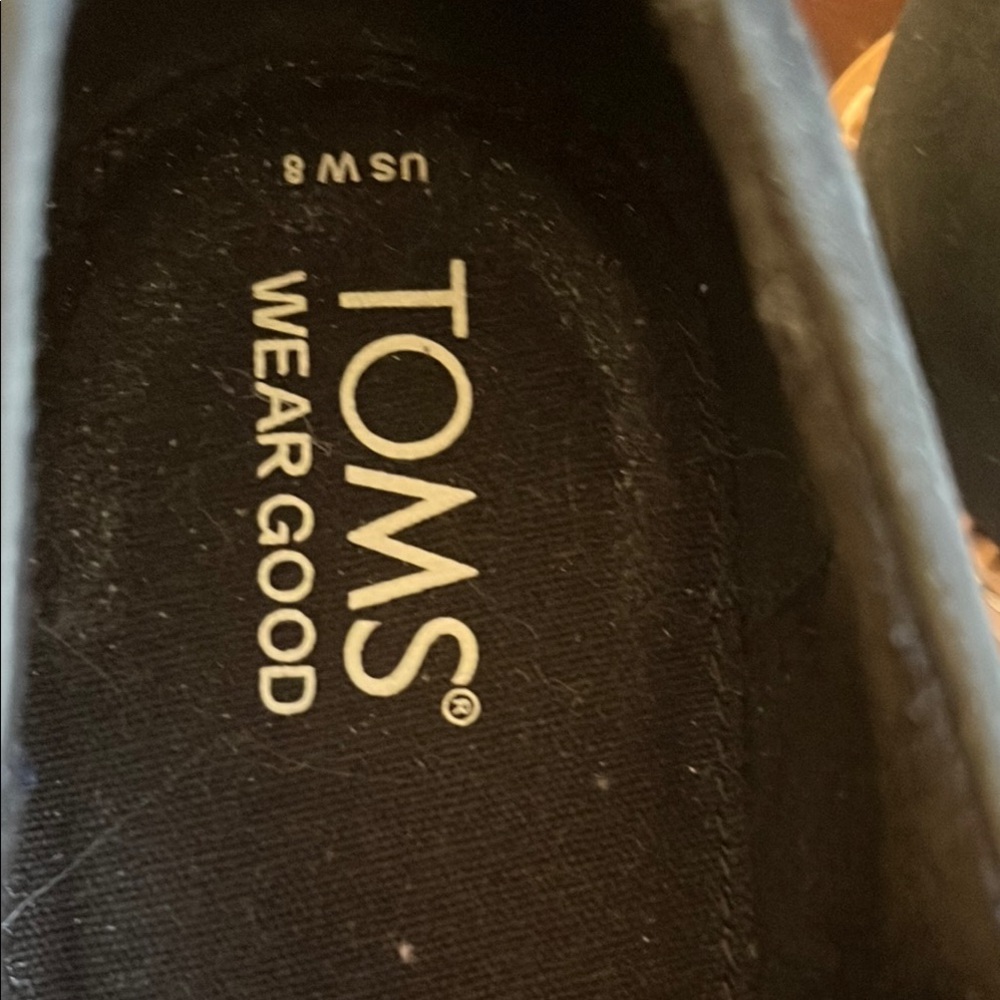 TOMS Black Cara Loafer - Picture 3 of 5